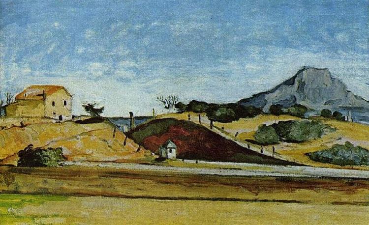 Paul Cezanne Der Bahndurchstich
